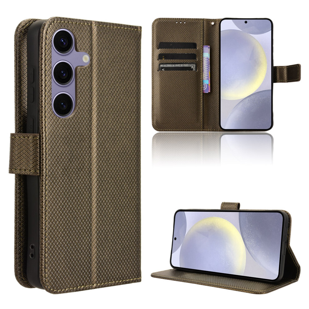 (Brown) For Samsung Galaxy S25 Fe Case Brown 6914277399566