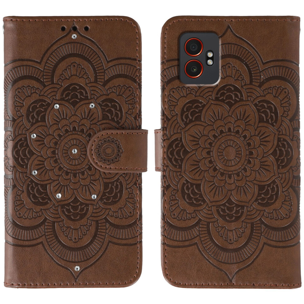 (Brown) For Samsung Galaxy Xcover7 Pro Case Brown 6914273954936