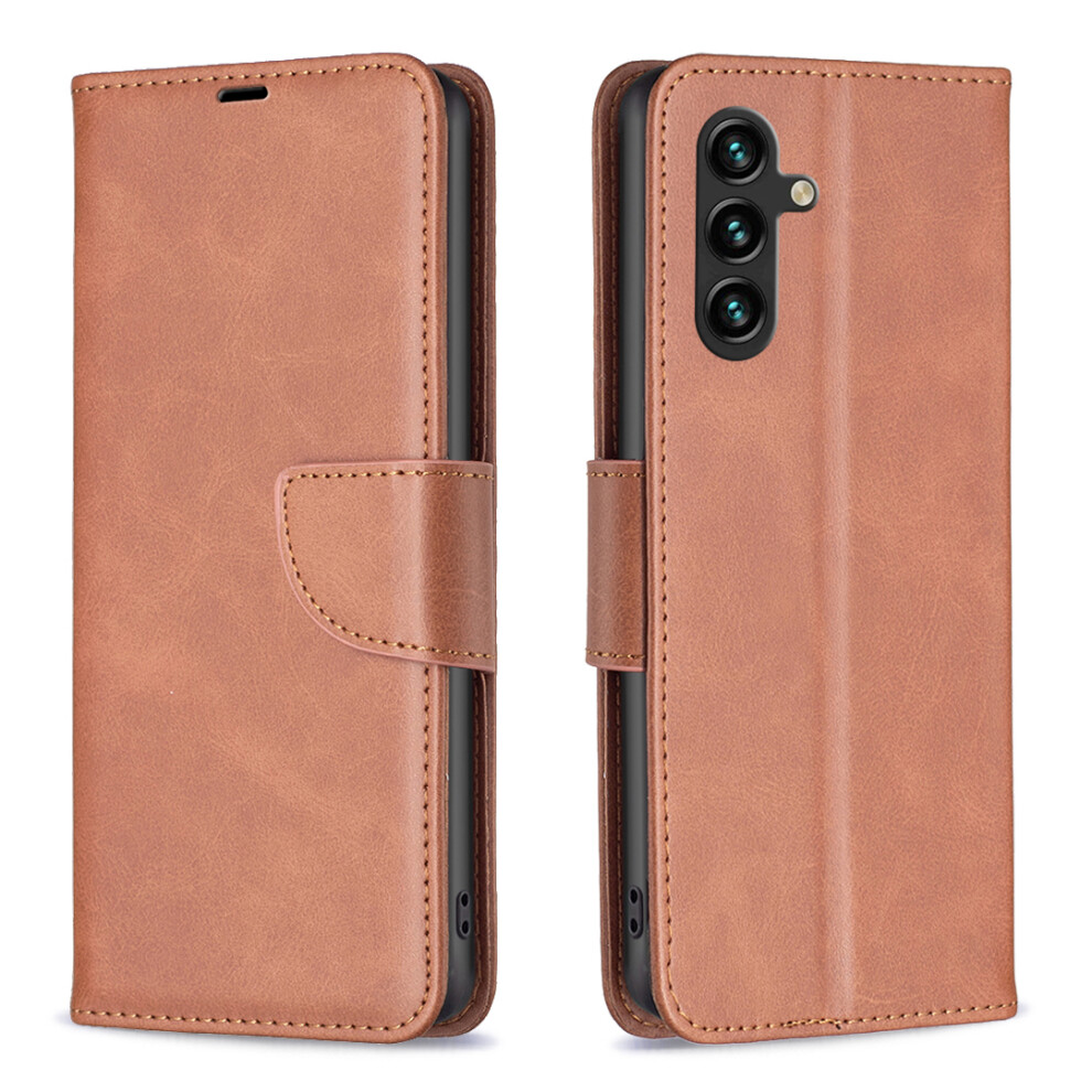 (Brown) For Samsung Galaxy S25 Fe Case Brown 6914271148573