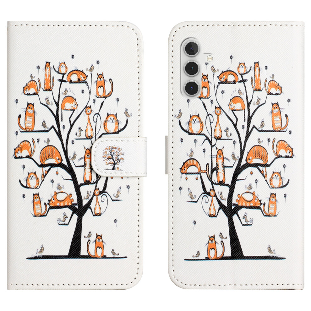 (Cat And Tree) For Samsung Galaxy S25 Fe Case 6914271188302