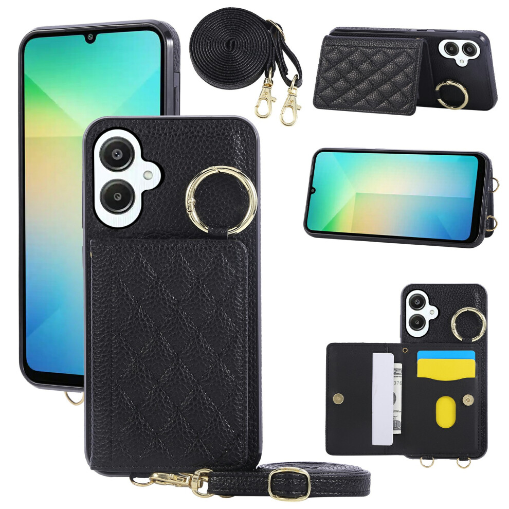 (Black) For Samsung Galaxy A06 4G Case Black 6914270770799