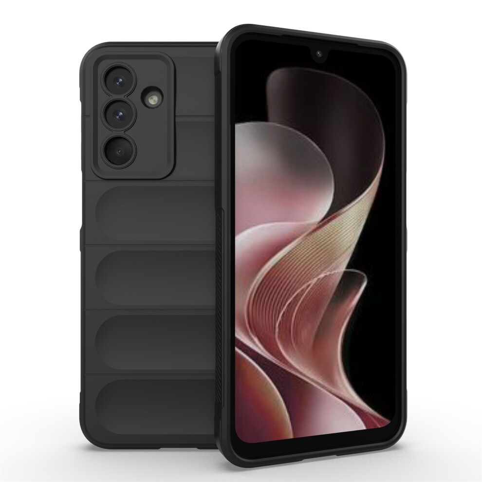 (Black) For Samsung Galaxy M36 5G Case Black 6914279127648
