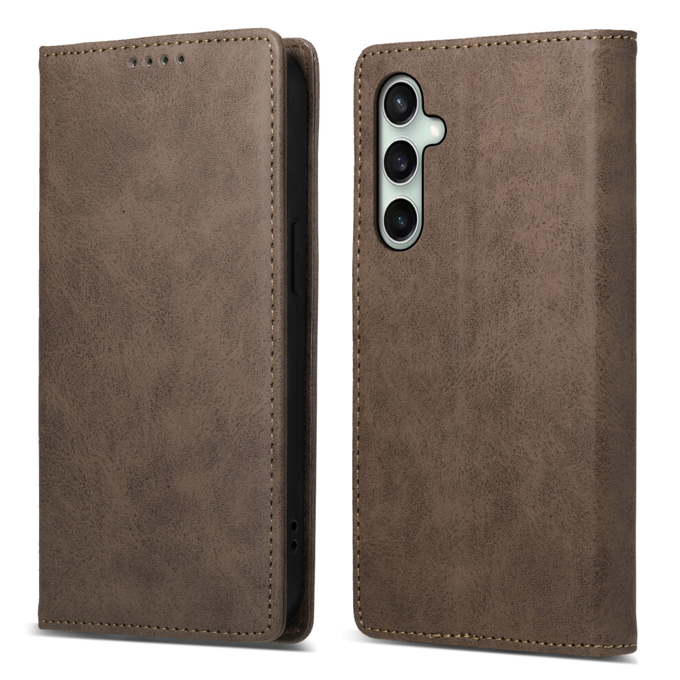 (Brown) For Samsung Galaxy S25 Fe Case Brown 6914277152826