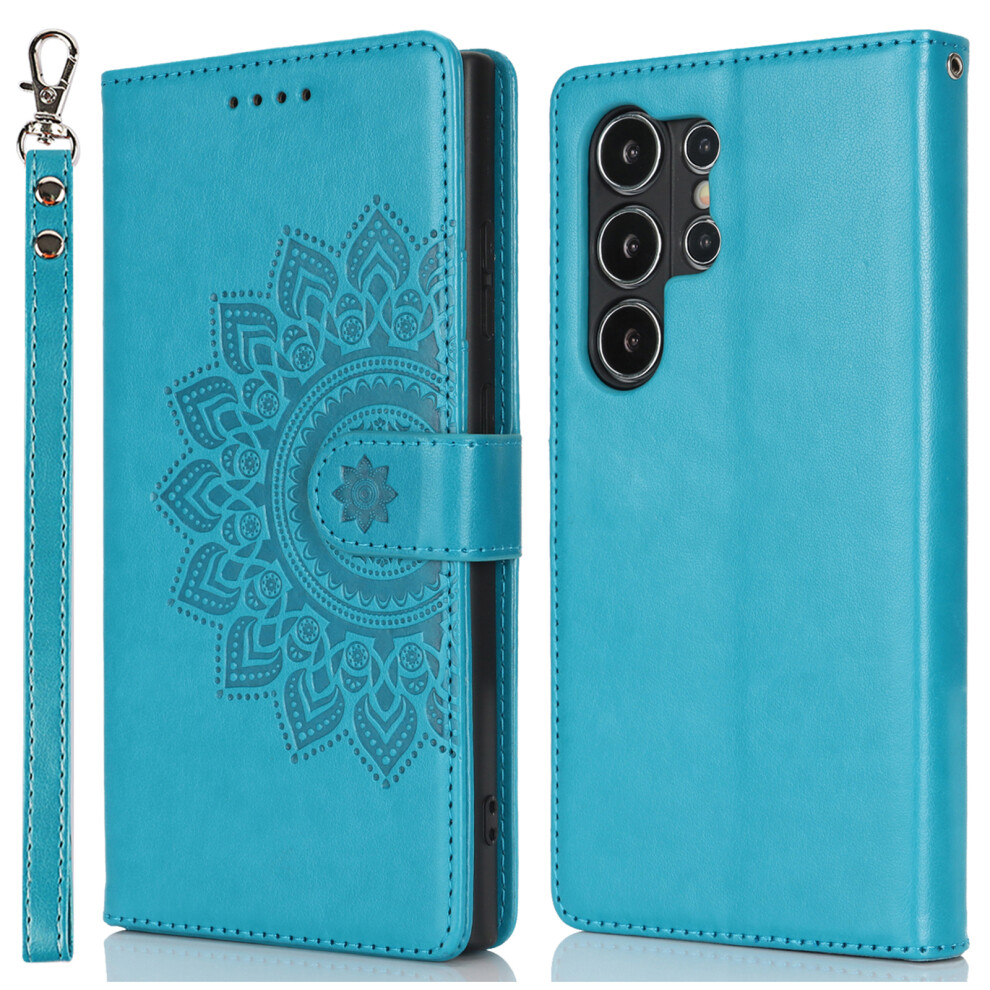 (Blue) For Samsung Galaxy S24 Ultra Case Blue 6914272775235