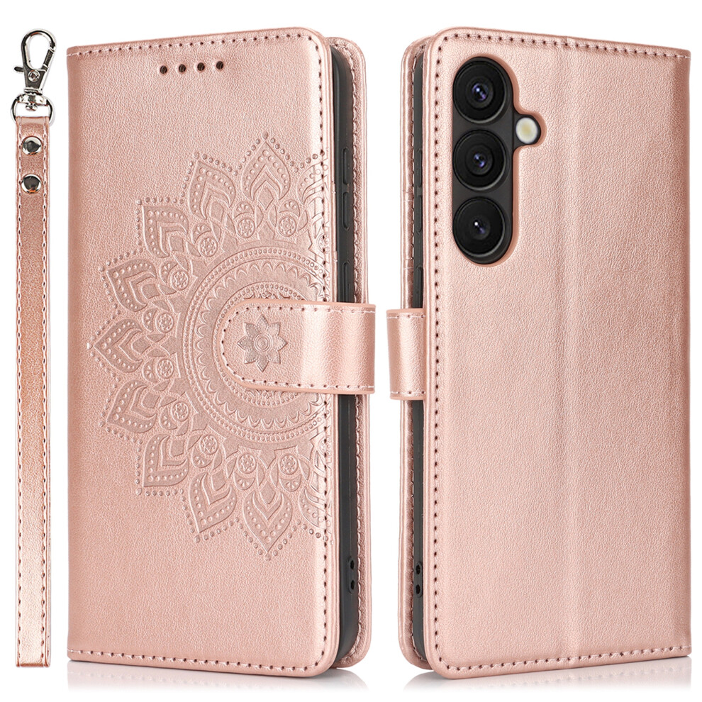 (Rose ) For Samsung Galaxy S24+ Case Gold 6914273875729