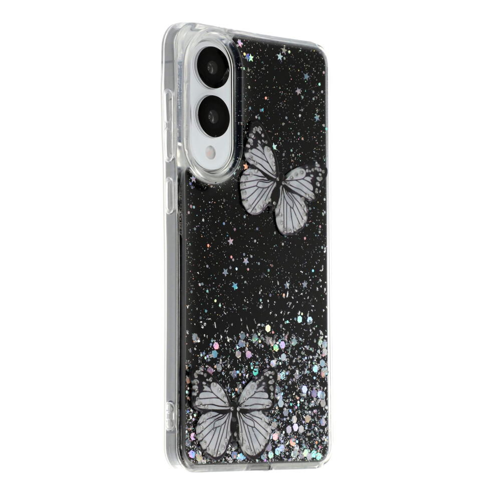 (Black) For Samsung Galaxy S25 Edge Case Black 6914277442217