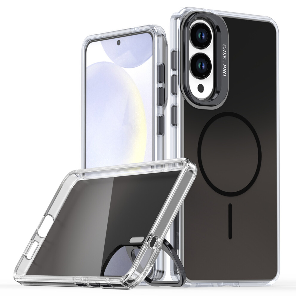 (Black) For Samsung Galaxy S25 Edge Case Black 6914278027864