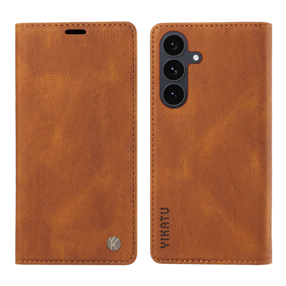(Brown) For Samsung Galaxy S25 Fe Case Brown 6914279493200