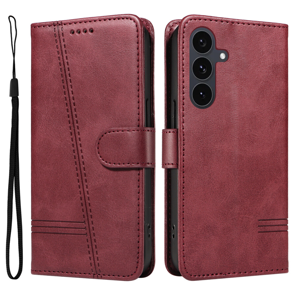 (Wine ) For Samsung Galaxy S25 Fe Case Red 6914278264658