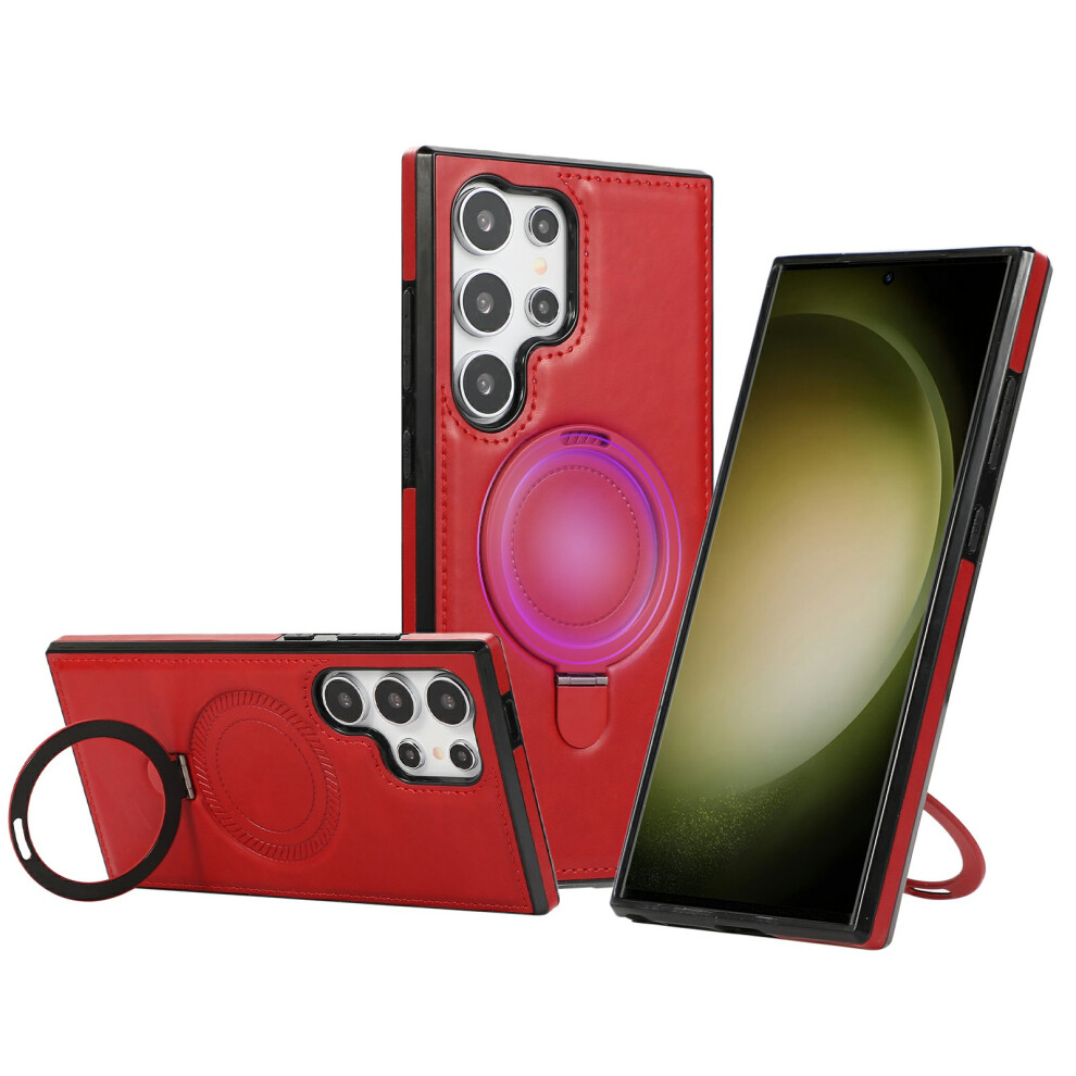 (Red) For Samsung Galaxy S23 Ultra Case Red 6914277555320
