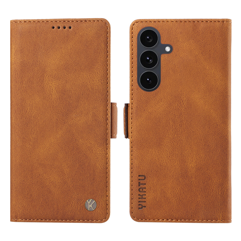 (Brown) For Samsung Galaxy S25 Fe Case Brown 6914279485663