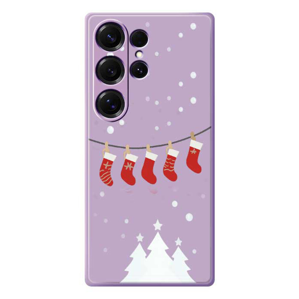 (Purple) For Samsung Galaxy S25 Ultra Case Purple 6914279915689