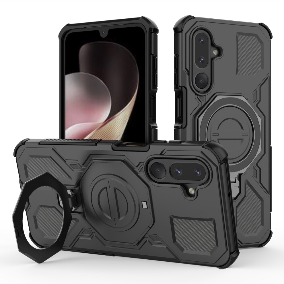 (Black) For Samsung Galaxy M36 5G Case Black 6914274643600
