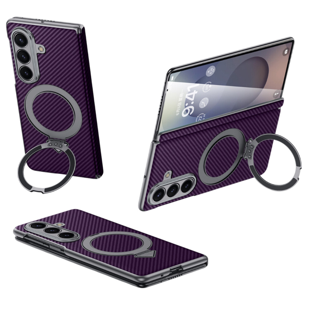 (Purple) For Samsung Galaxy Z Fold7 5G Case Purple 6914279567628
