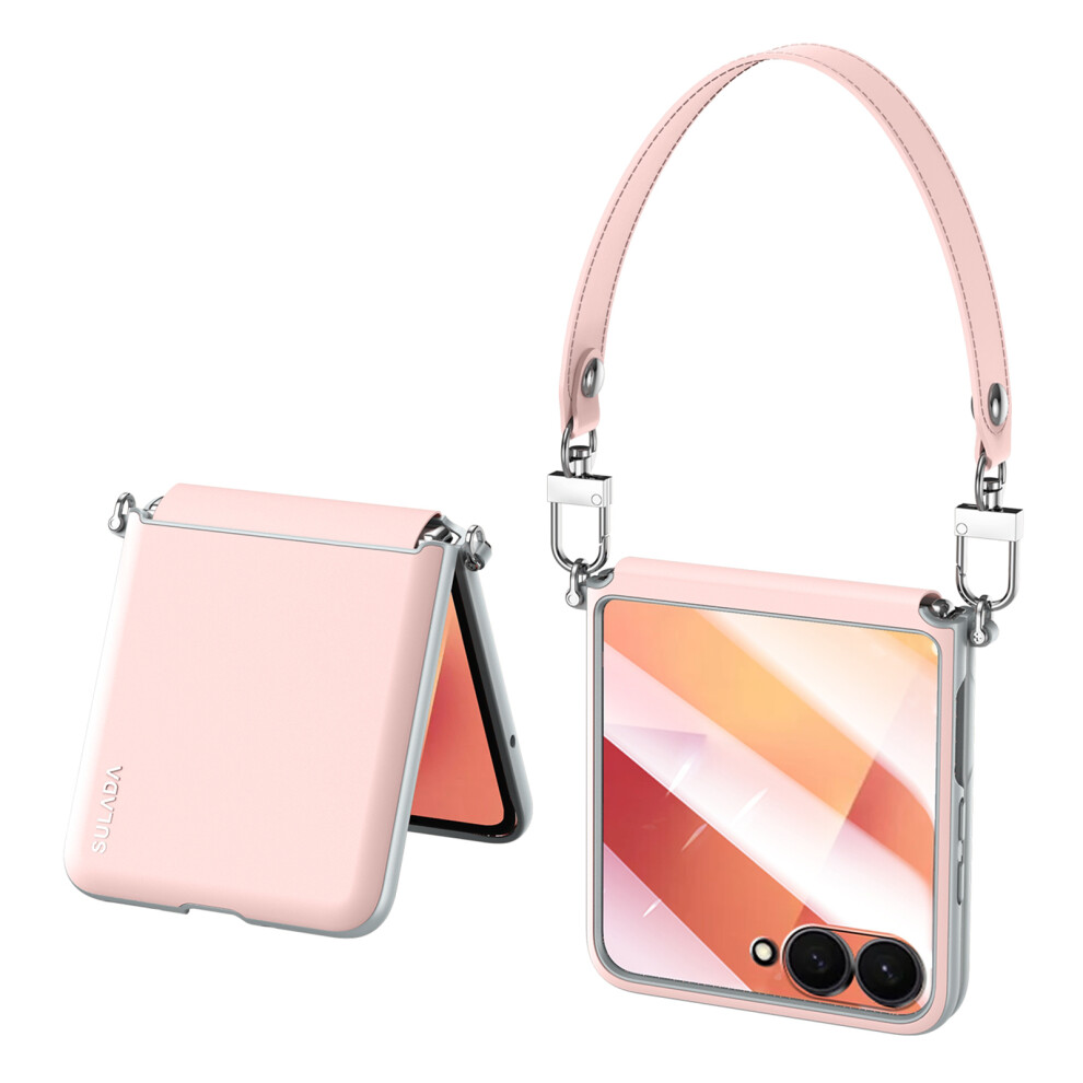 (Pink) For Samsung Galaxy Z Flip7 5G Case Pink 6914275953463