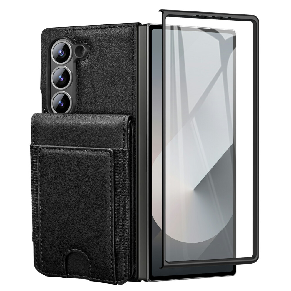 (Black) For Samsung Galaxy Z Fold6 5G Case Black 6914270178687