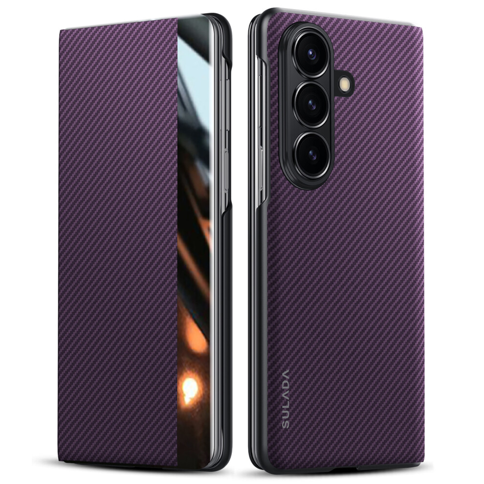 (Purple) For Samsung Galaxy Z Fold7 5G Case Purple 6914279197399