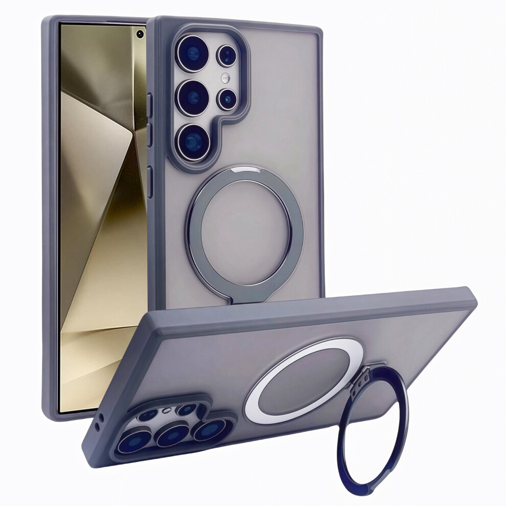 (Titanium ) For Samsung Galaxy S24 Ultra Case Grey 6914279618658