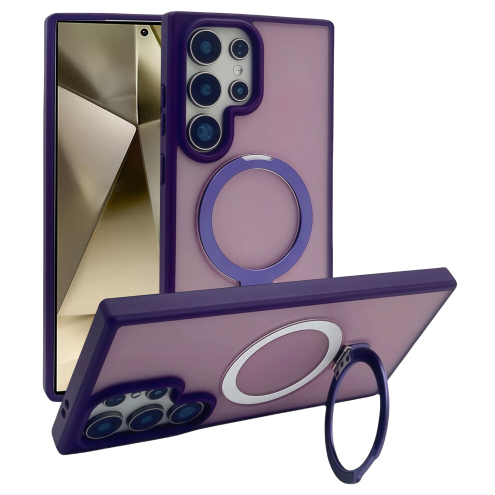 (Dark ) For Samsung Galaxy S24 Ultra Case Purple 6914278067969