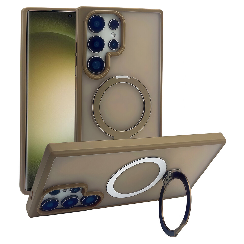 (Desert ) For Samsung Galaxy S23 Ultra Case Gold 6914275475118