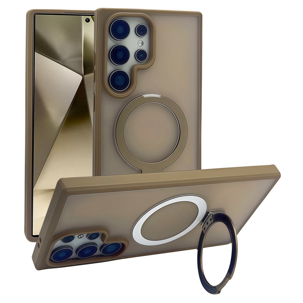 (Desert ) For Samsung Galaxy S24 Ultra Case Gold 6914277346317