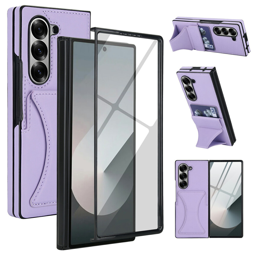 (Purple) For Samsung Galaxy Z Fold6 5G Case Purple 6914277445485
