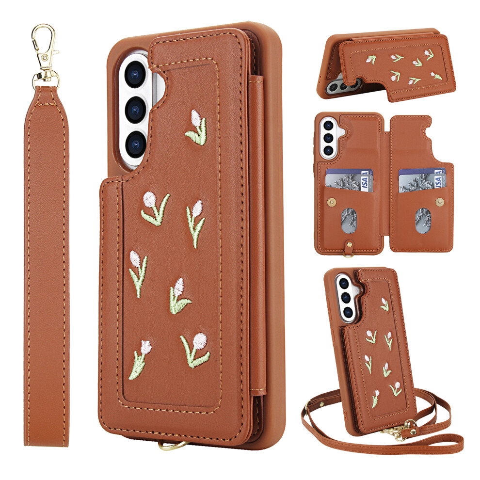 (Brown) For Samsung Galaxy A35 5G Case Brown 6914273876641