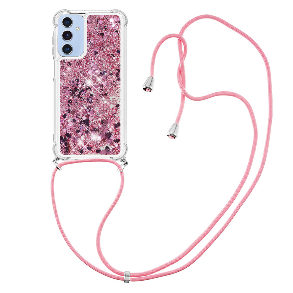 (Rose /Hearts) For Samsung Galaxy A17 5G Case Gold 6914277384821