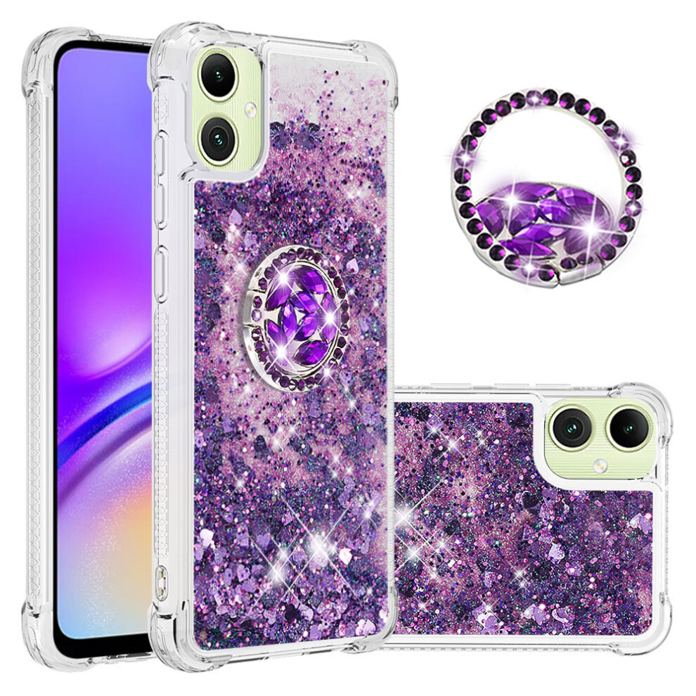 ( Purple/Heart) For Samsung Galaxy A07 4G Case Dark/Purple 6914278124211