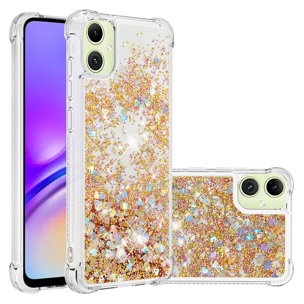 (Gold/Hearts) For Samsung Galaxy A07 4G Case Gold 6914273165967