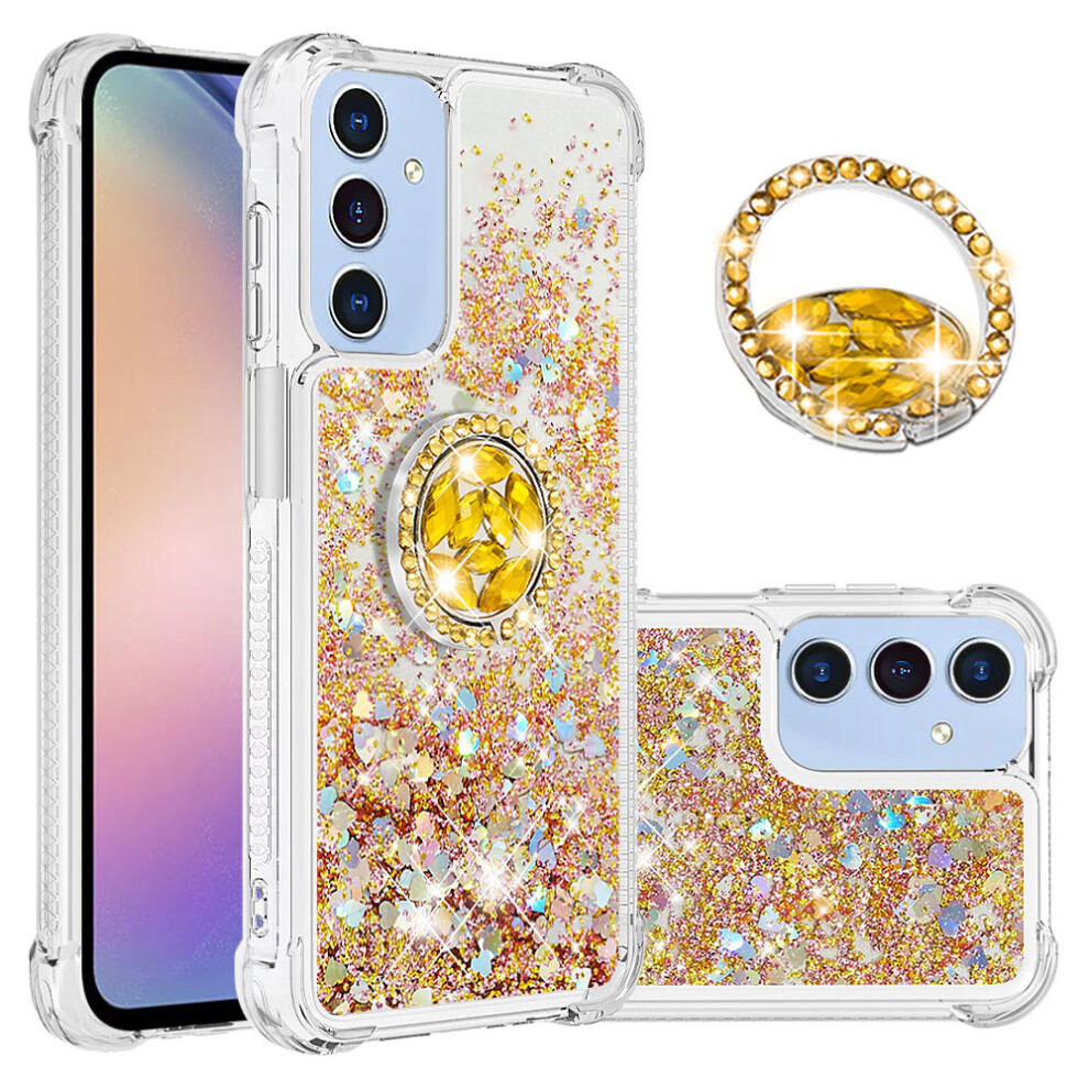 (Gold/Hearts) For Samsung Galaxy A17 5G Case Gold 6914270497535