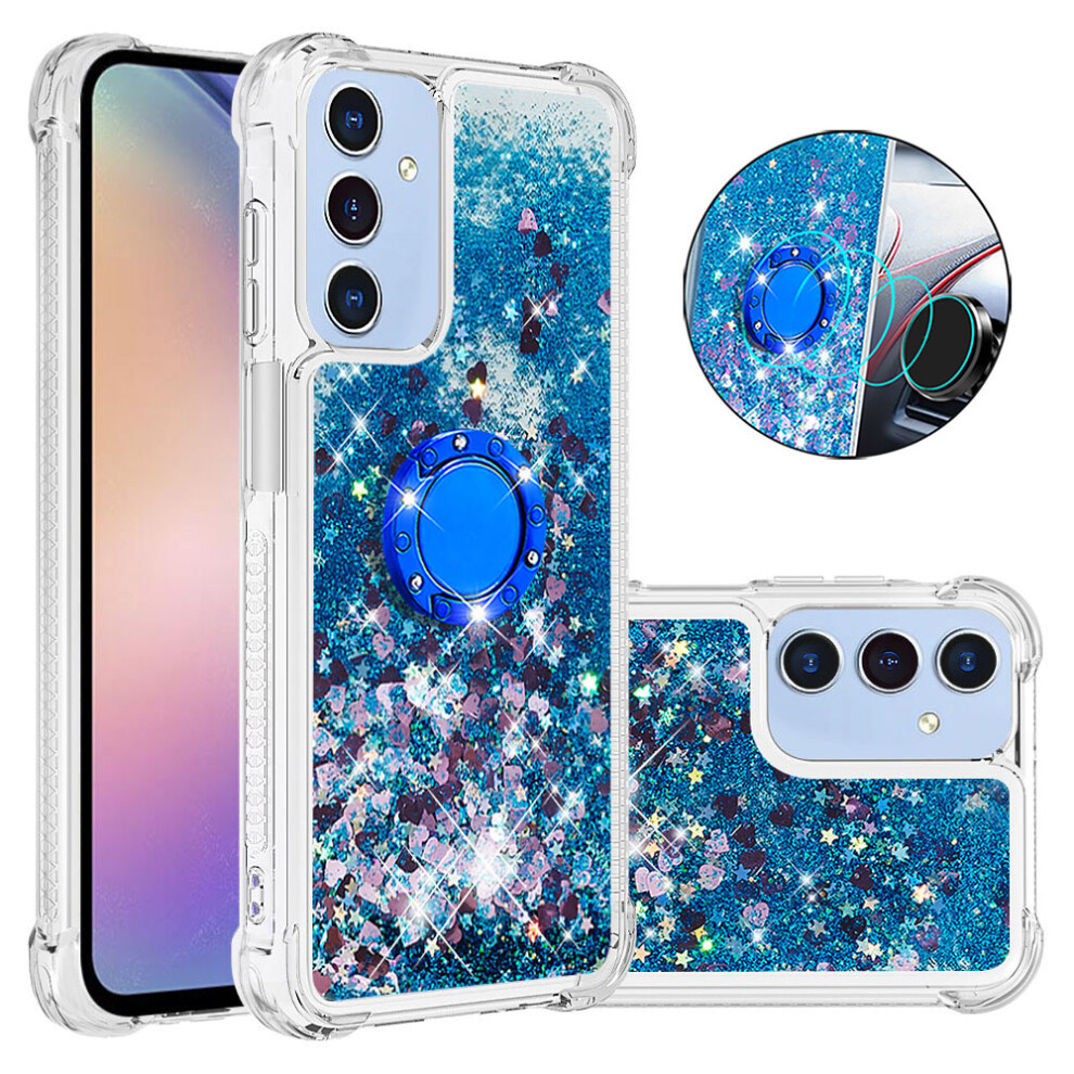 (Blue/Hearts) For Samsung Galaxy A17 5G Case Blue 6914275965336