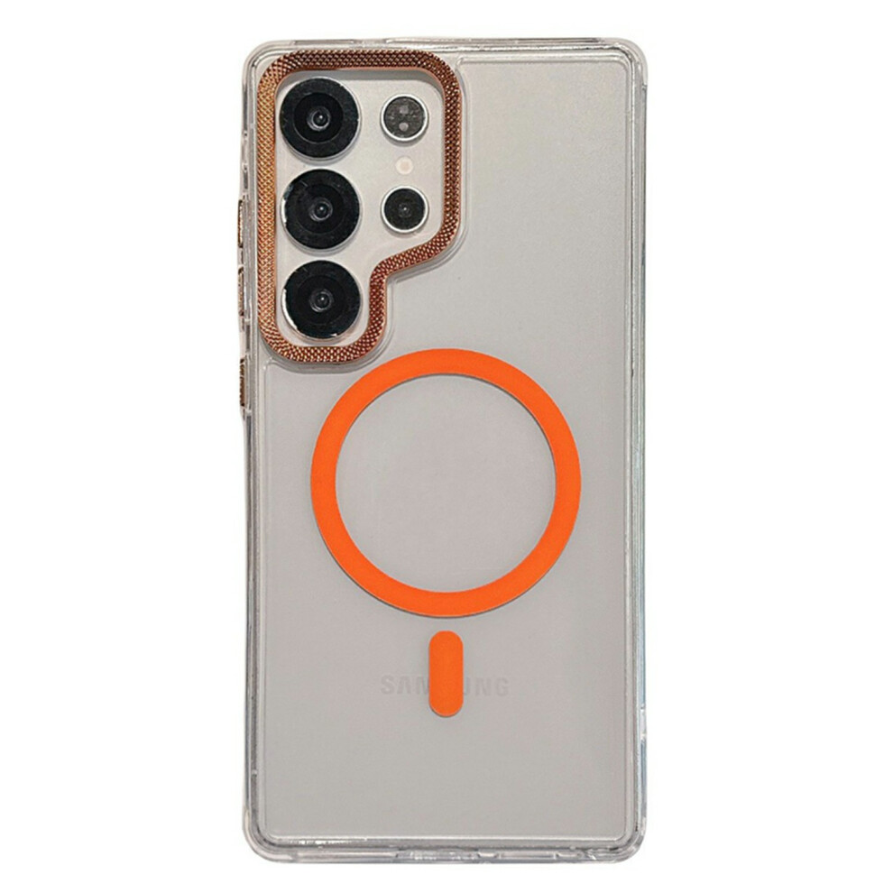 (Orange) For Samsung Galaxy S23 Ultra Case Orange 6914274937839