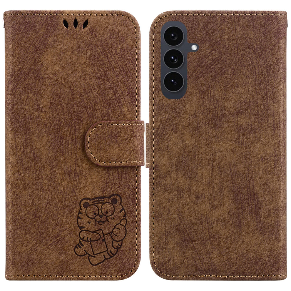 (Brown) For Samsung Galaxy S25 Fe Case Brown 6914277693121
