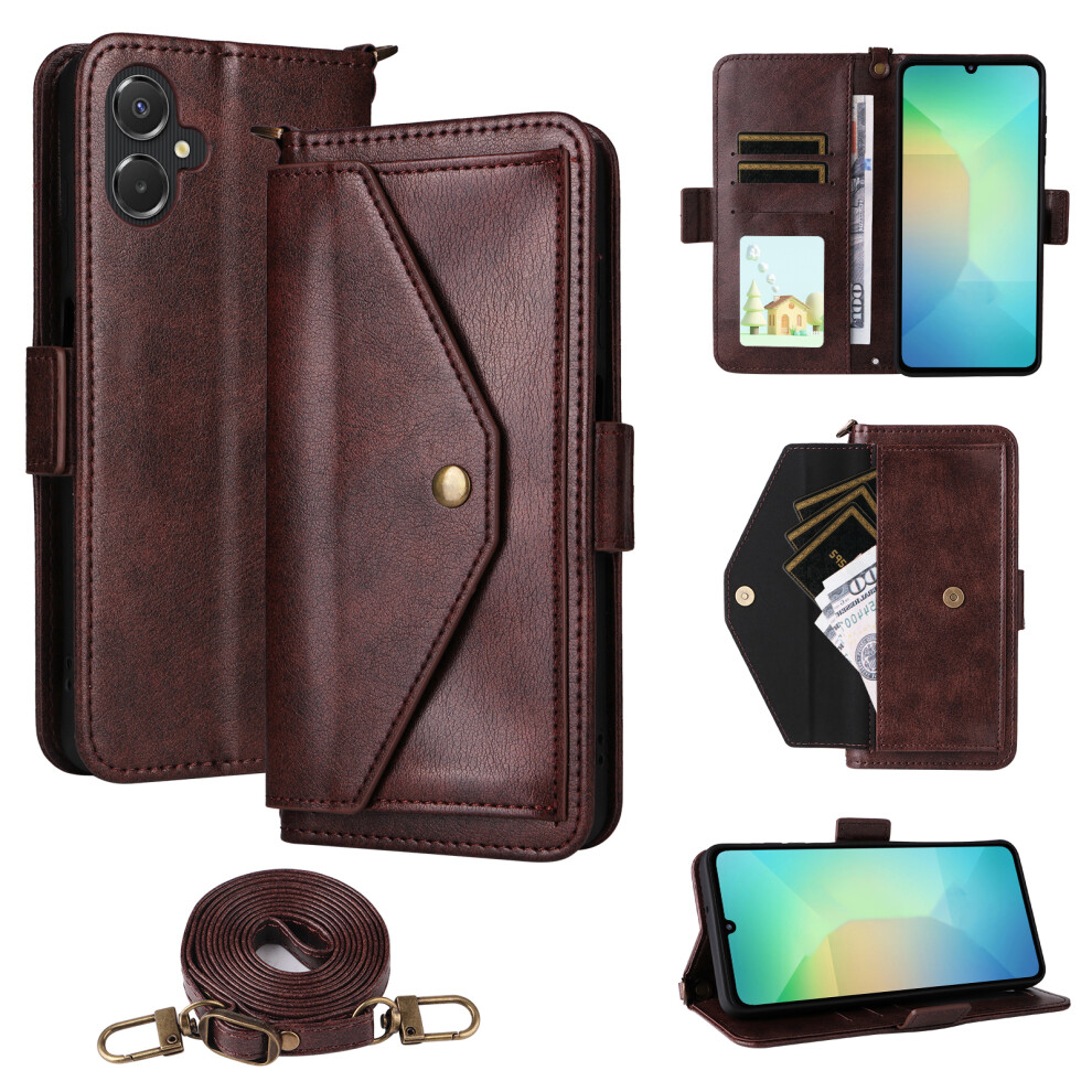 (Brown) For Samsung Galaxy A06 5G Case Brown 6914278521829
