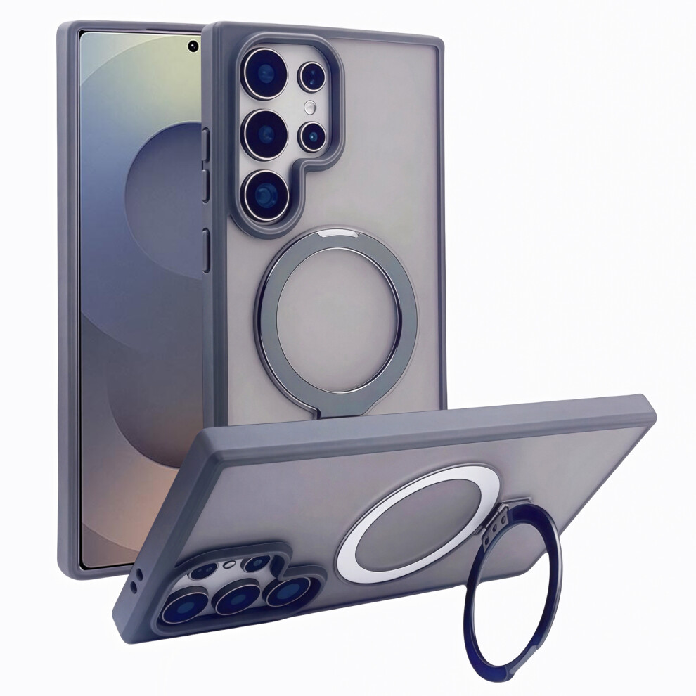 (Titanium ) For Samsung Galaxy S25 Ultra Case Grey 6914272932386