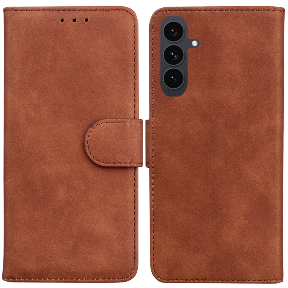 (Brown) For Samsung Galaxy S25 Fe Case Brown 6914273808321