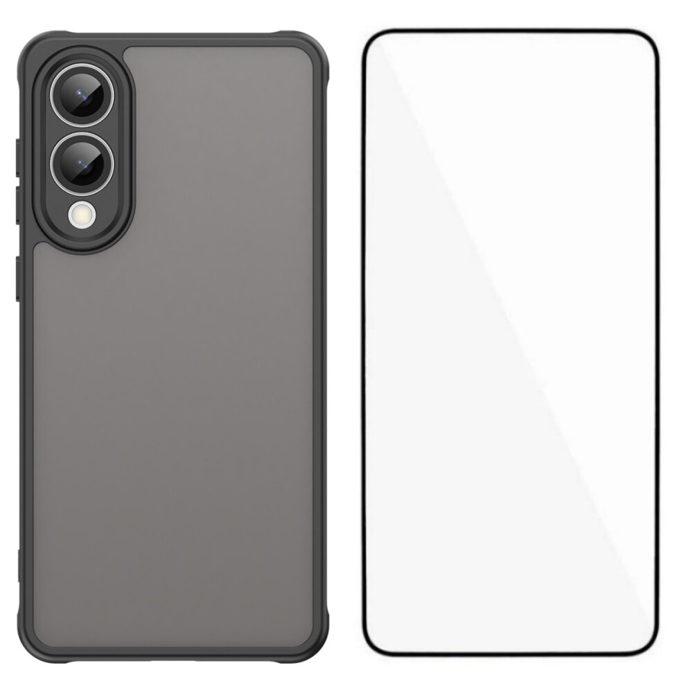 (Black) For Samsung Galaxy S25 Edge Case Black 6914276057399