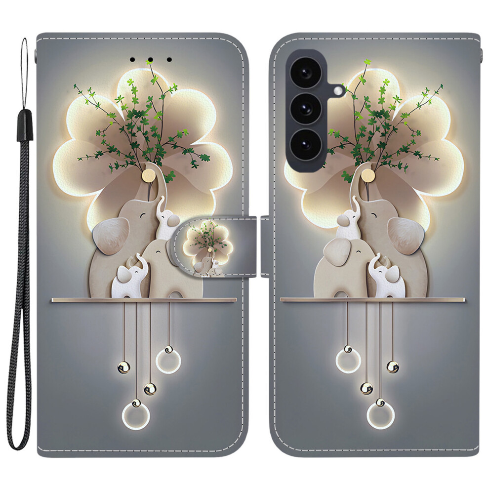 (Three Elephants) For Samsung Galaxy S25 Fe Case 6914275926269