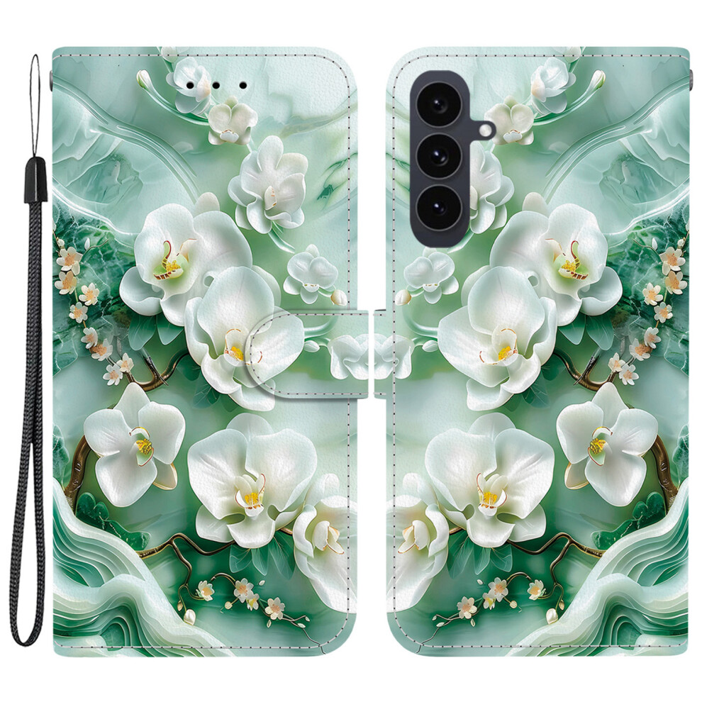 (Jade Flower) For Samsung Galaxy S25 Fe Case 6914271779180