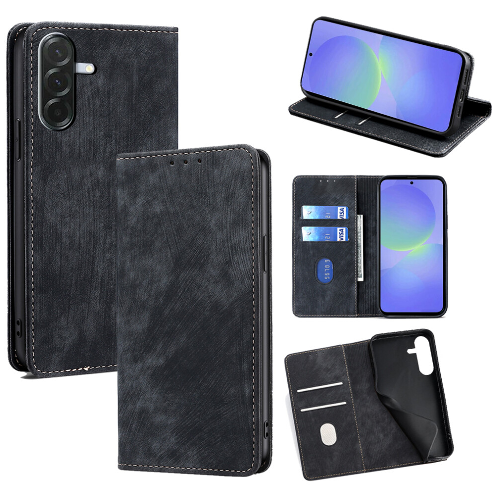 (Black) For Samsung Galaxy A36 5G Case Black 6914272214154