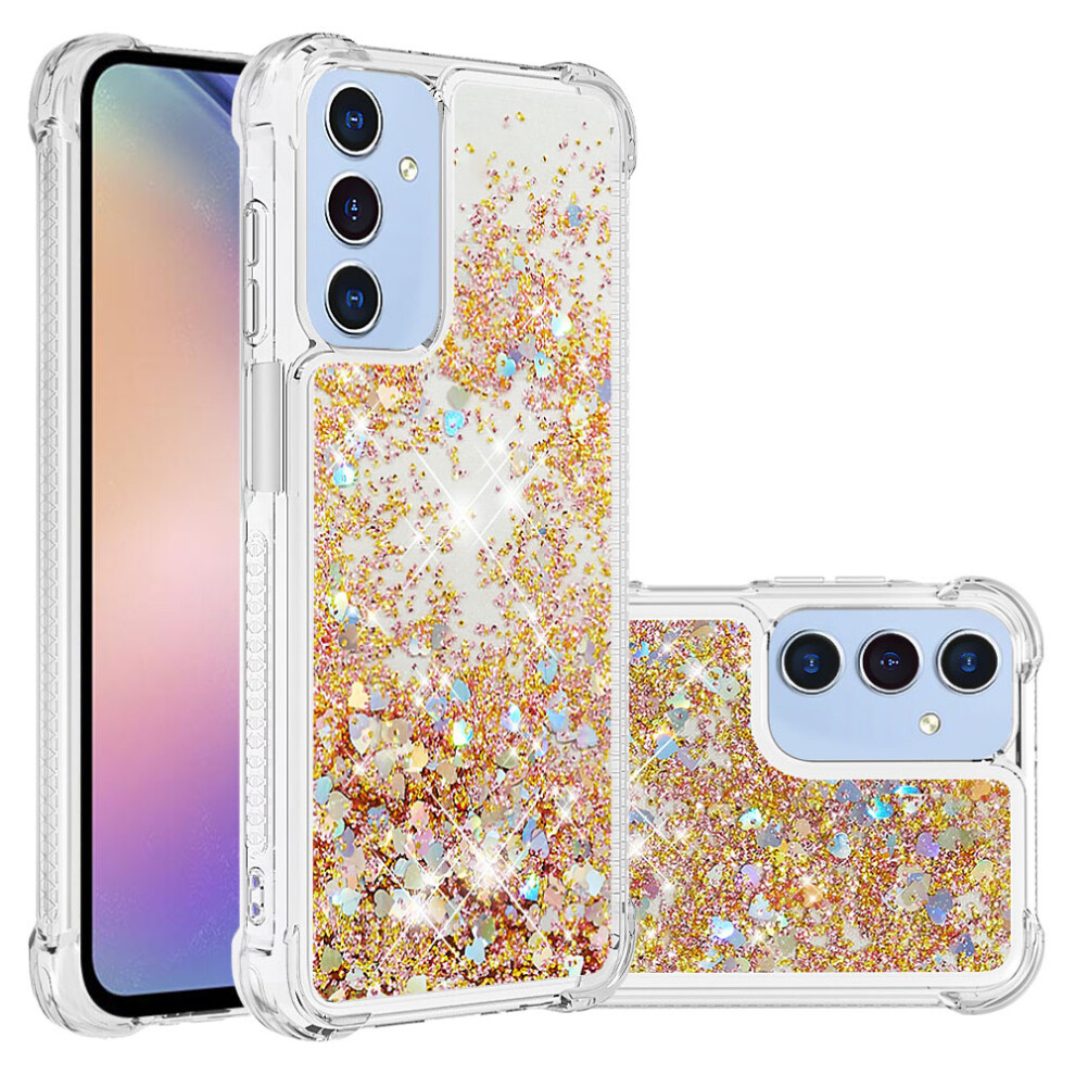 (Gold/Hearts) For Samsung Galaxy A17 5G Case Gold 6914270982772