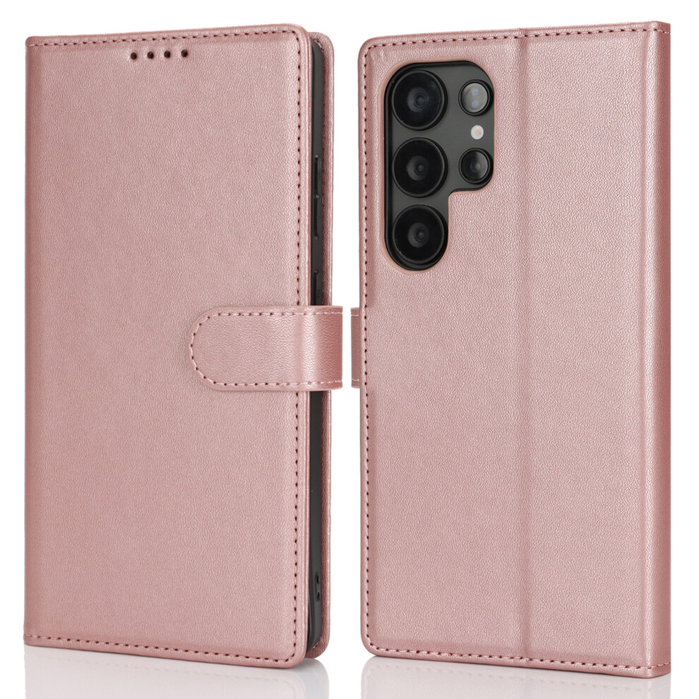 (Rose ) For Samsung Galaxy S24 Ultra Case Gold 6914278841644