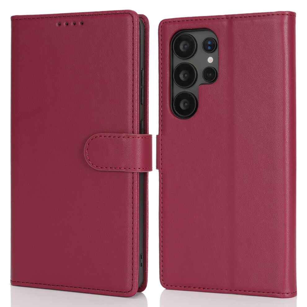 (Red) For Samsung Galaxy S24 Ultra Case Red 6914273851044
