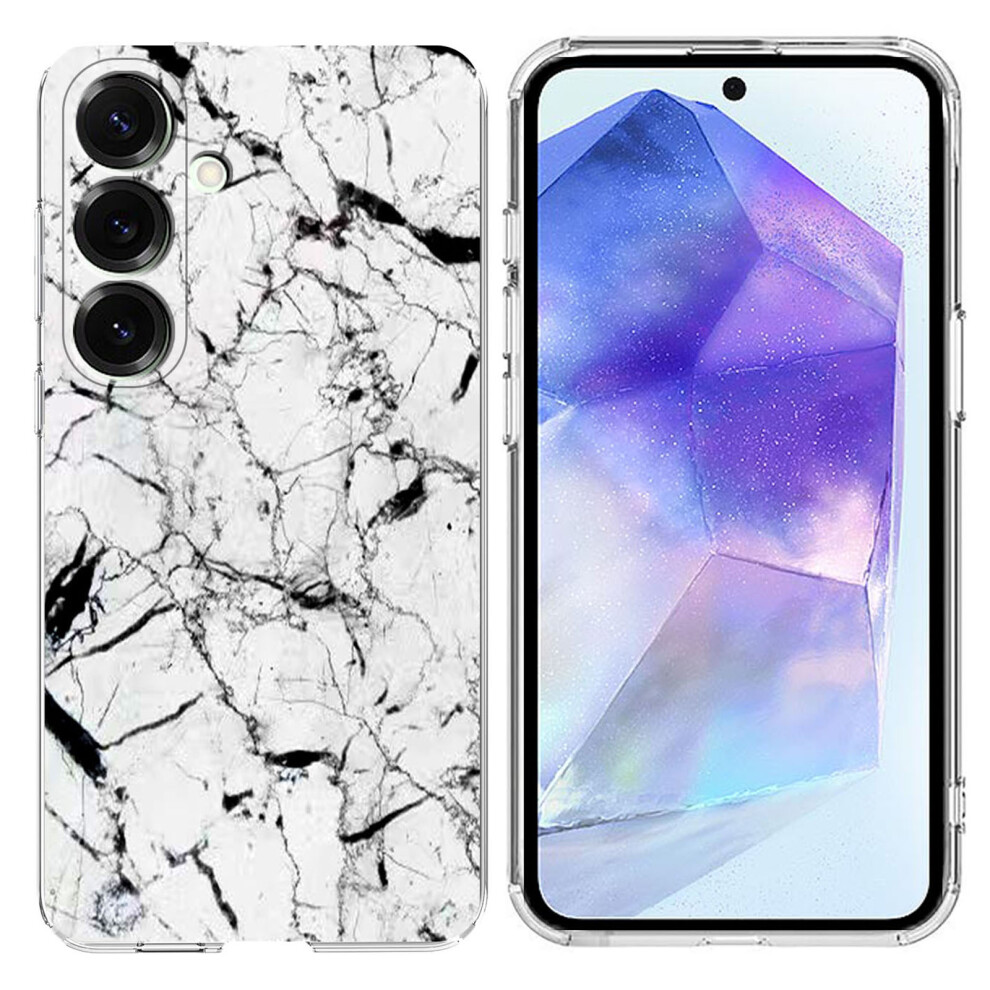 (White) For Samsung Galaxy A55 5G Case White 6914279598813