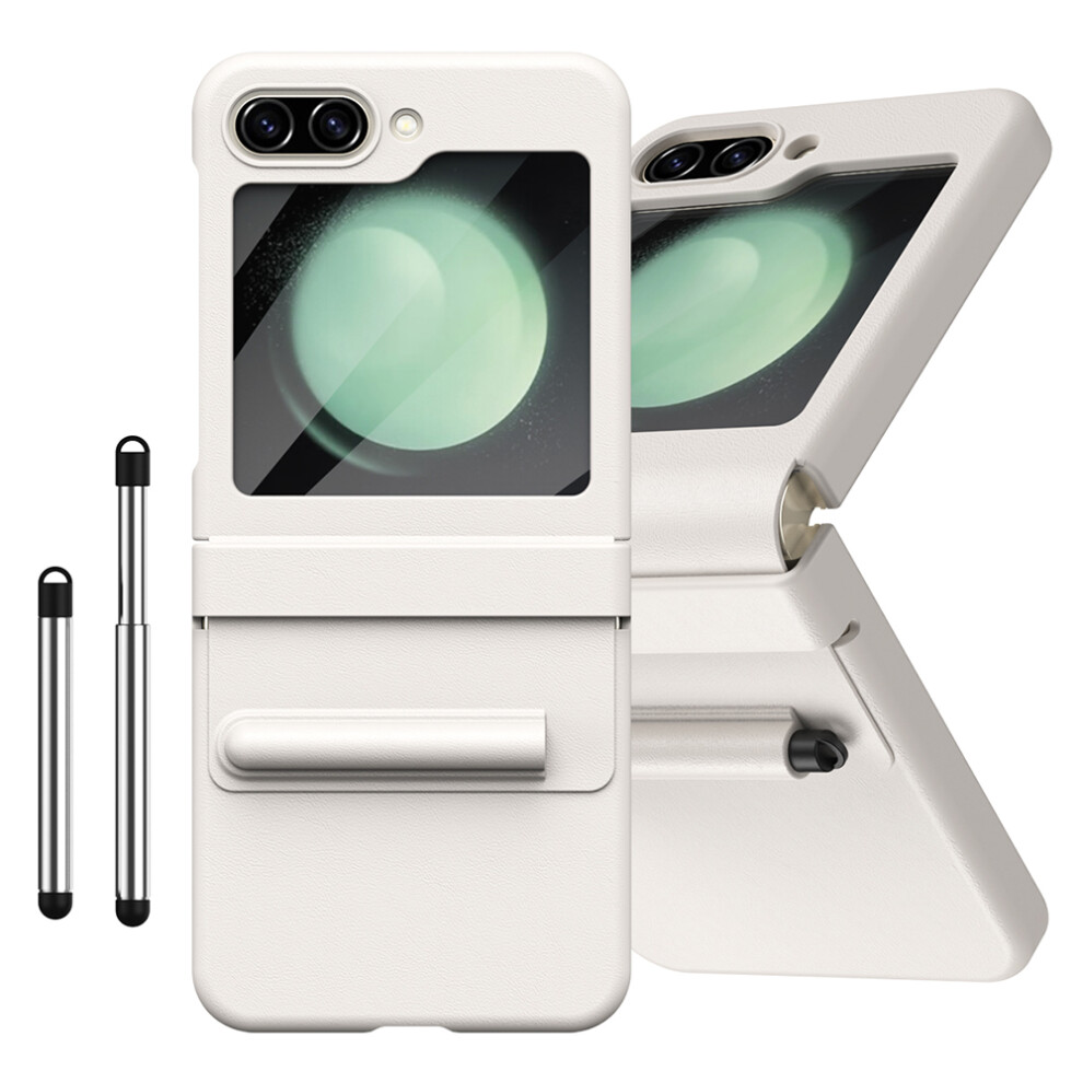 (White) For Samsung Galaxy Z Flip7 Fe 5G Case White 6914277036201