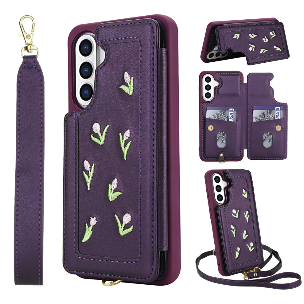 (Purple) For Samsung Galaxy A55 5G Case Purple 6914272939491