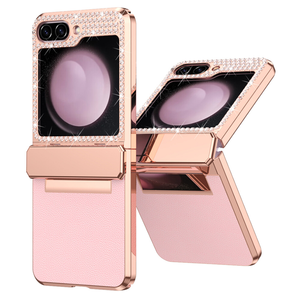 (Pink) For Samsung Galaxy Z Flip7 Fe 5G Case Pink 6914275078951