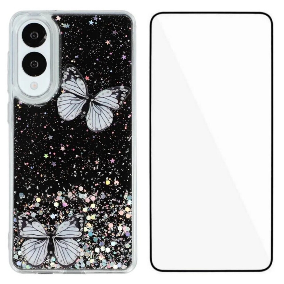 (Black) For Samsung Galaxy S25 Edge Case Black 6914272945812