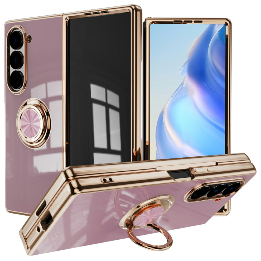 (Light ) For Samsung Galaxy Z Fold6 5G Case Purple 6914276518173